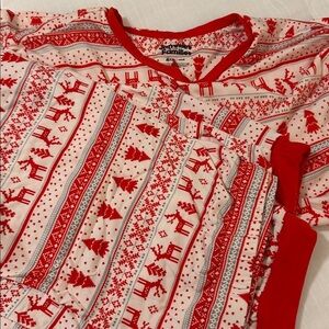 Jammies for Your Families Red and White Pajamas